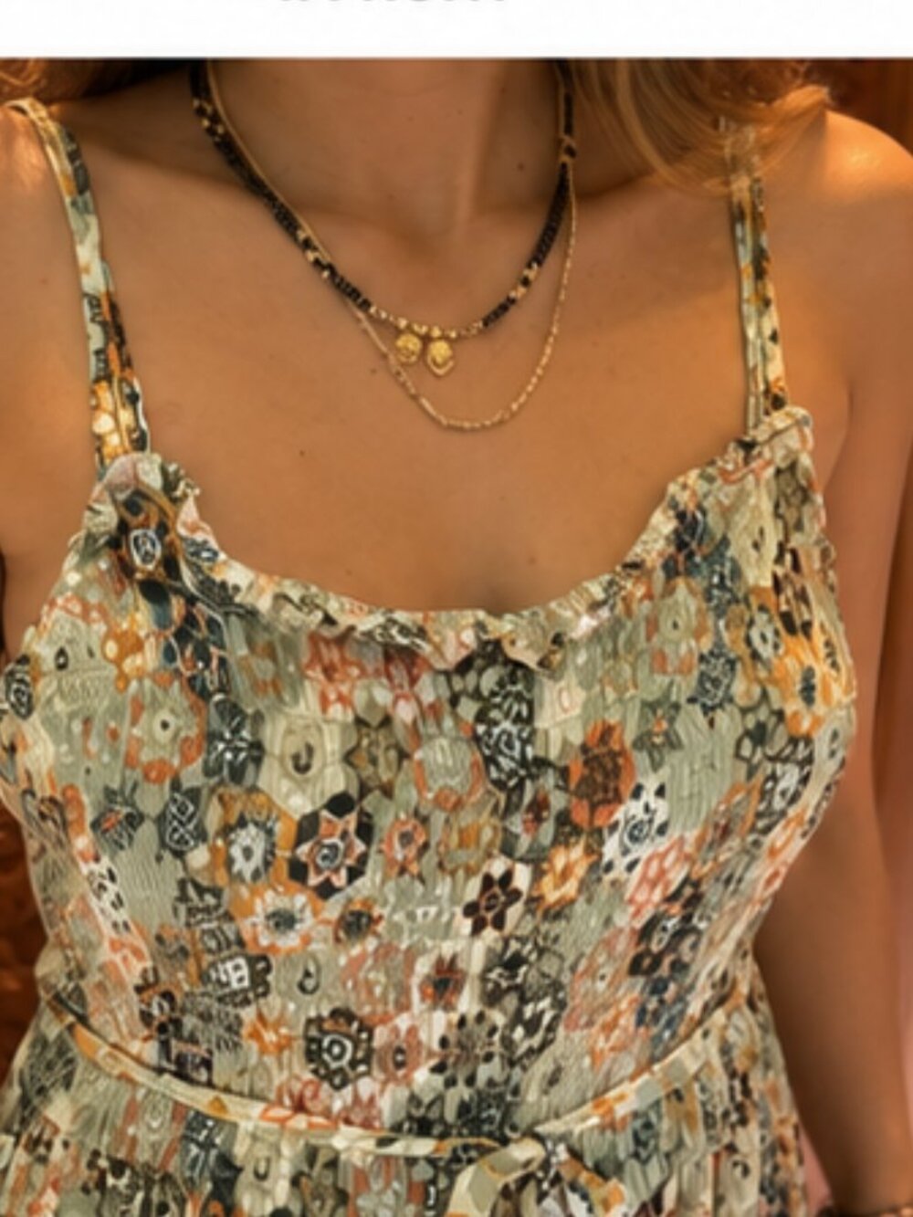 Odd Molly Floral Boho Wide-Leg Jumpsuit - Picture 4 of 6